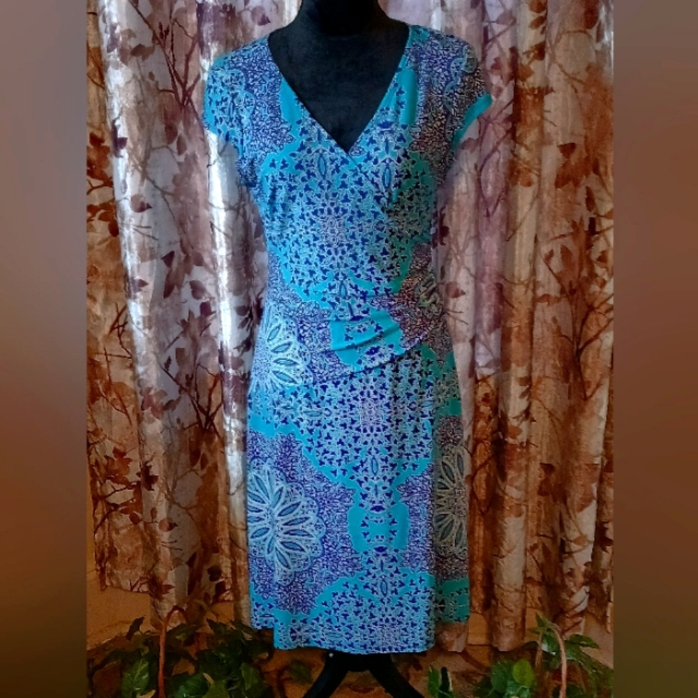 Short Sleeve Dress by Evan Picone